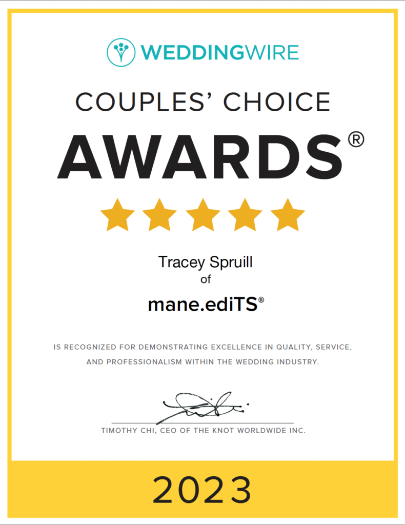 Tracey Spruill - Wedding Wire_The Knot_Couples' Choice Awards